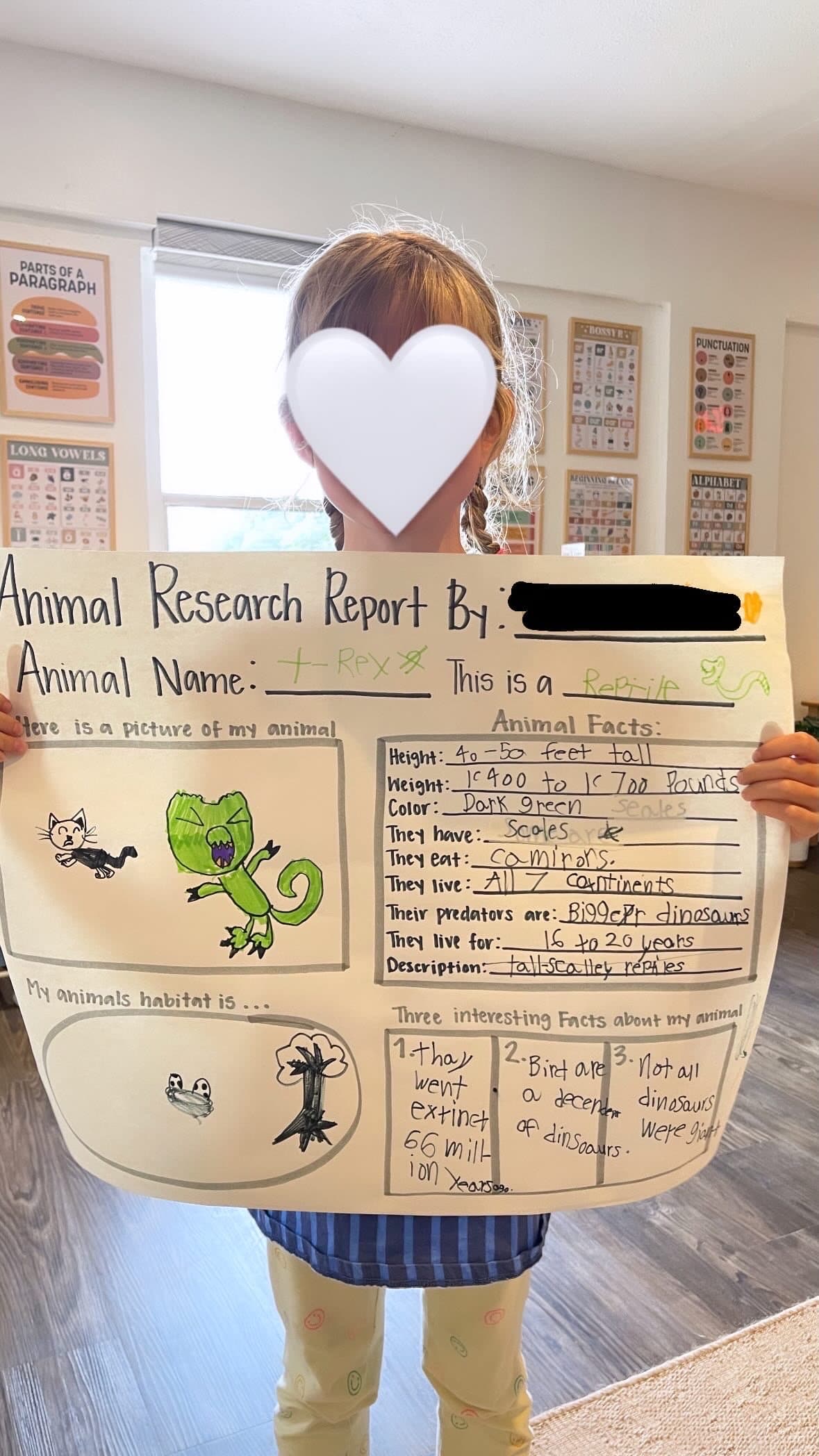 Phonics practice and letter work